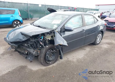 2018 Toyota Corolla Le из США, поврежденный, VIN 2T1BURHE2JC112727